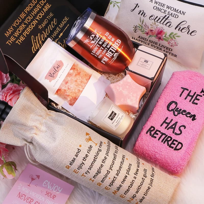 Happy Retirement Gift Basket for Women – Fun Ideas for Nurses, Teachers & More