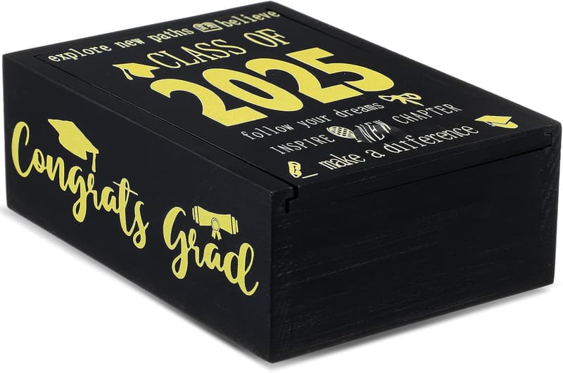 Graduation Memory Keepsake Box for Class of 2025