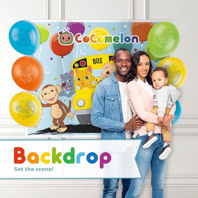 CoComelon Birthday Party Supplies Set for Kids