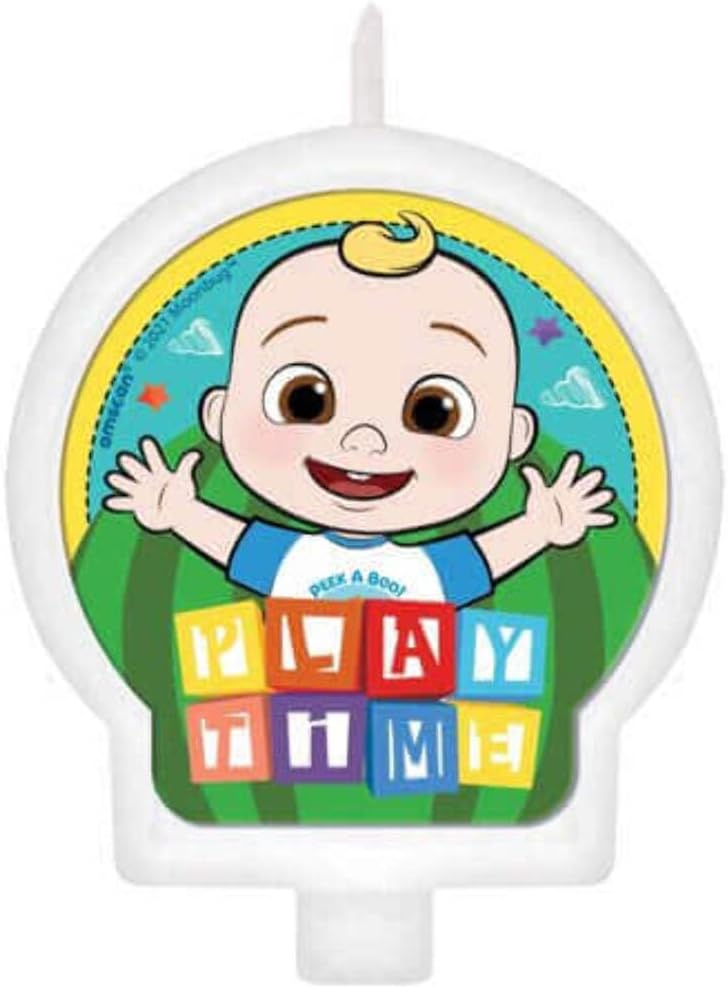 Cocomelon Birthday Party Candle - 2.4