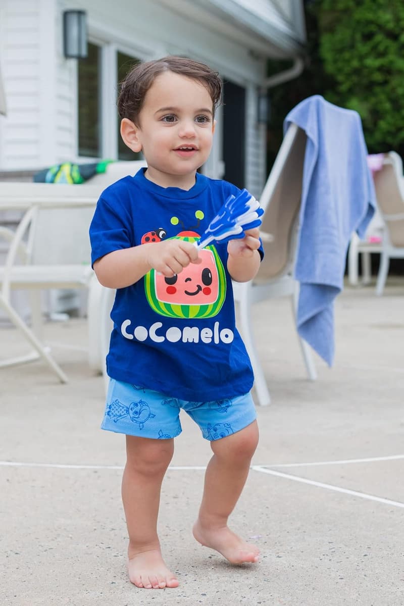 CoComelon JJ T-Shirt and French Terry Shorts Set