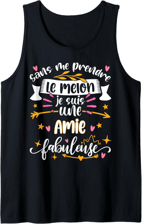 Anniversary Gift Tank Top for Women - Fabulous Friend Design