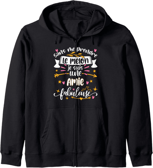 Birthday Zip Hoodie for Women - Fabulous Friend Design