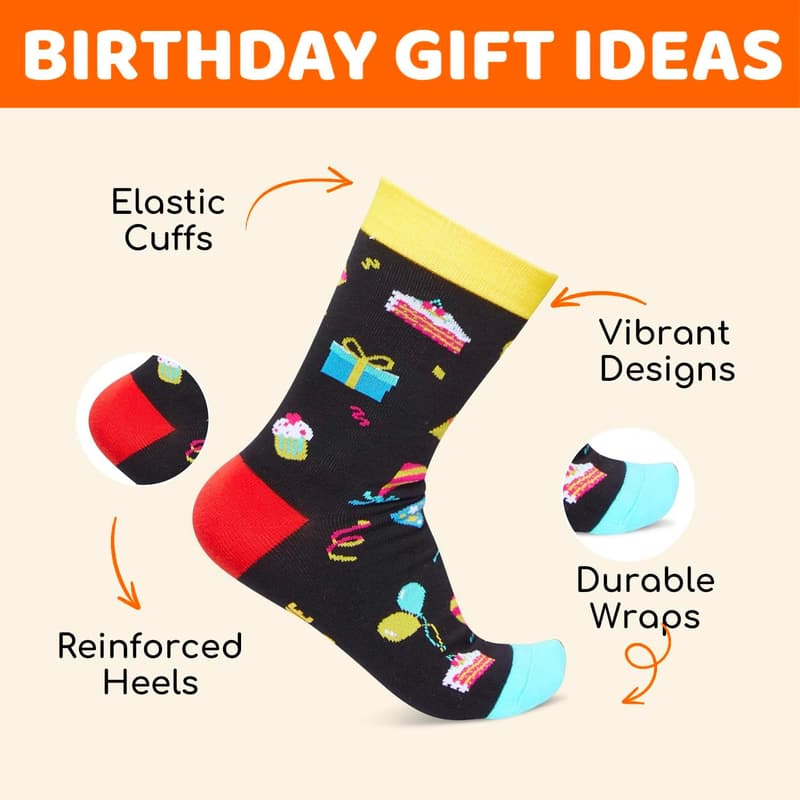 10th Birthday Gift - Fun Socks for Tween Kids