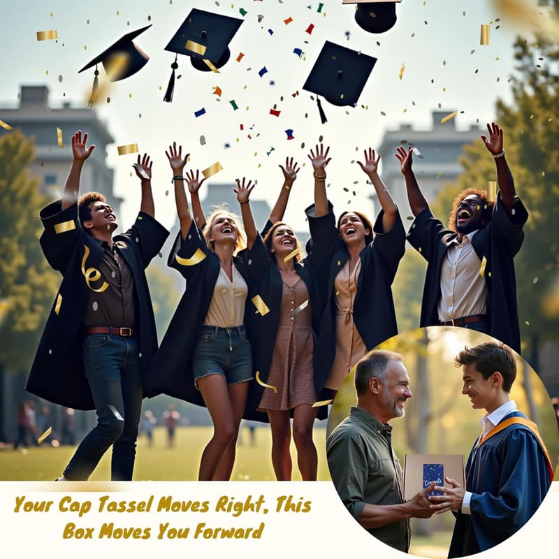 2025 Graduation Gift Box for Him – Inspirational Keepsake