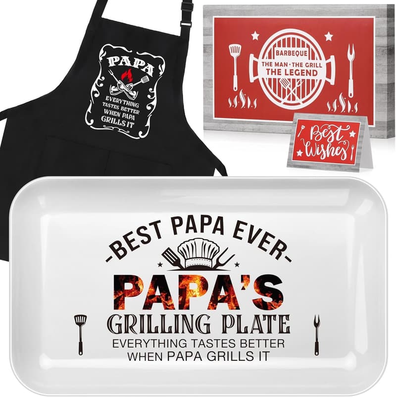 Funny BBQ Grilling Tray for Dad - Father's Day Gift