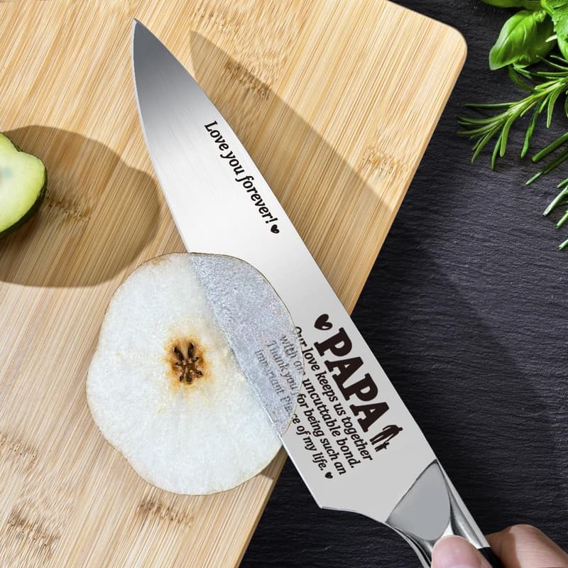 Best Grandpa Ever Chef Knife - Gift from Grandkids