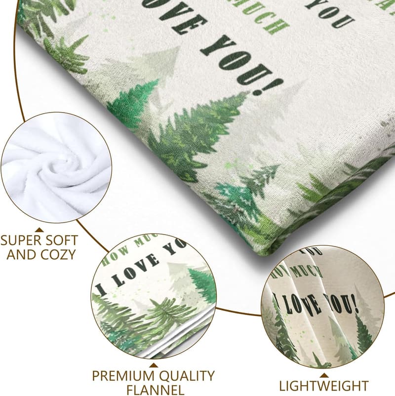 Papa Birthday Blanket Gift from Grandkids (60