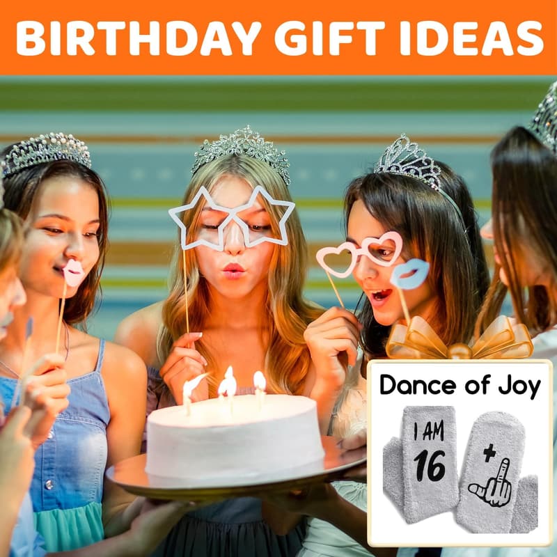 17th Birthday Socks for Teens - Fun Gift Idea