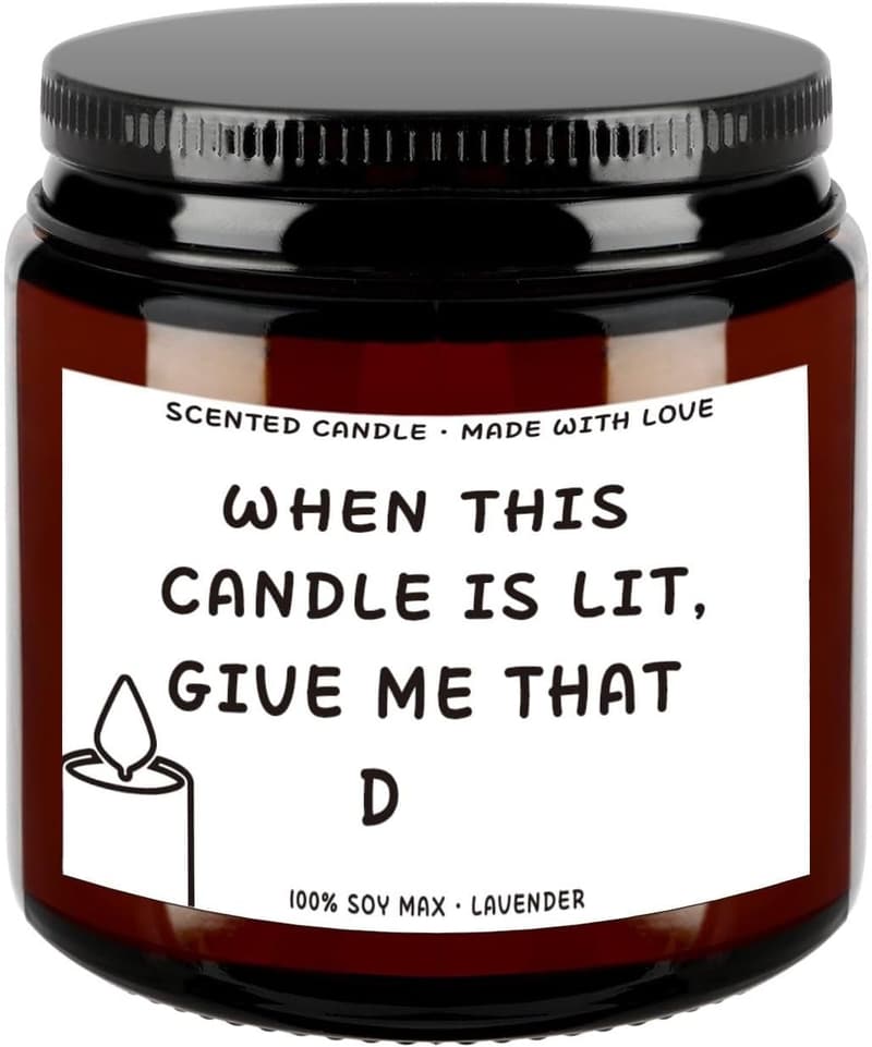 Lavender Scented Candles for Couples' Birthday or Anniversary