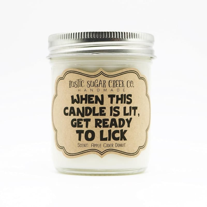 Naughty Candle for Couples - Funny Anniversary Gift