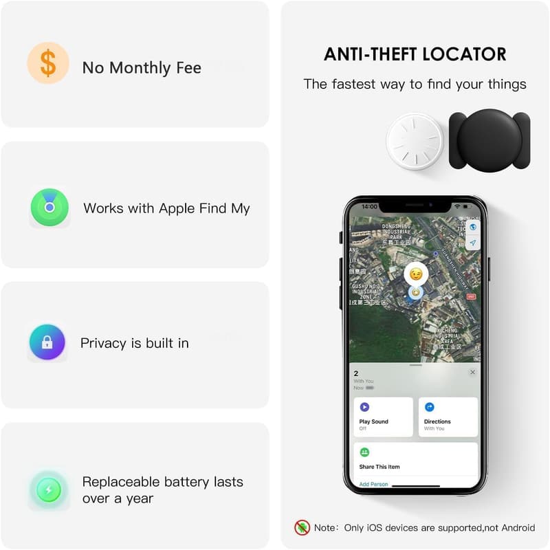 Real-Time Mini GPS Tracker with Magnetic Waterproof Case