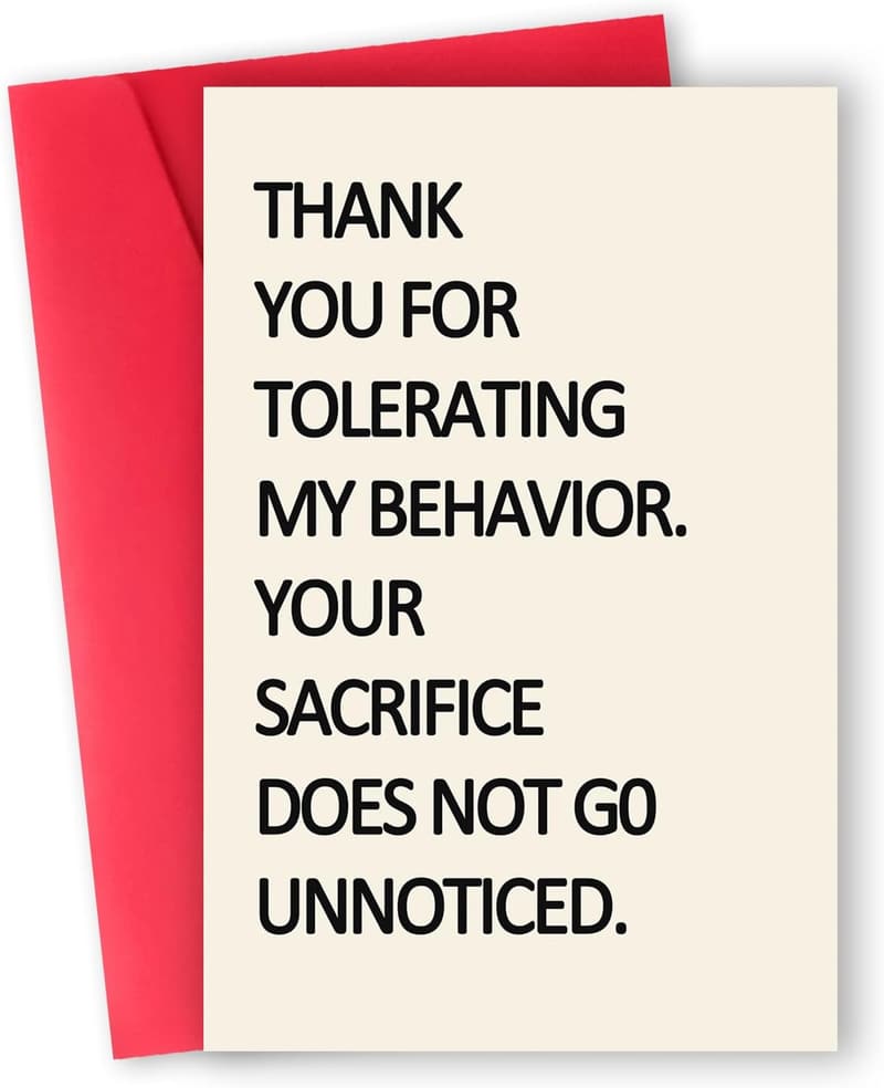 Apology Gift Card for Couples - Unique Love Apology Design