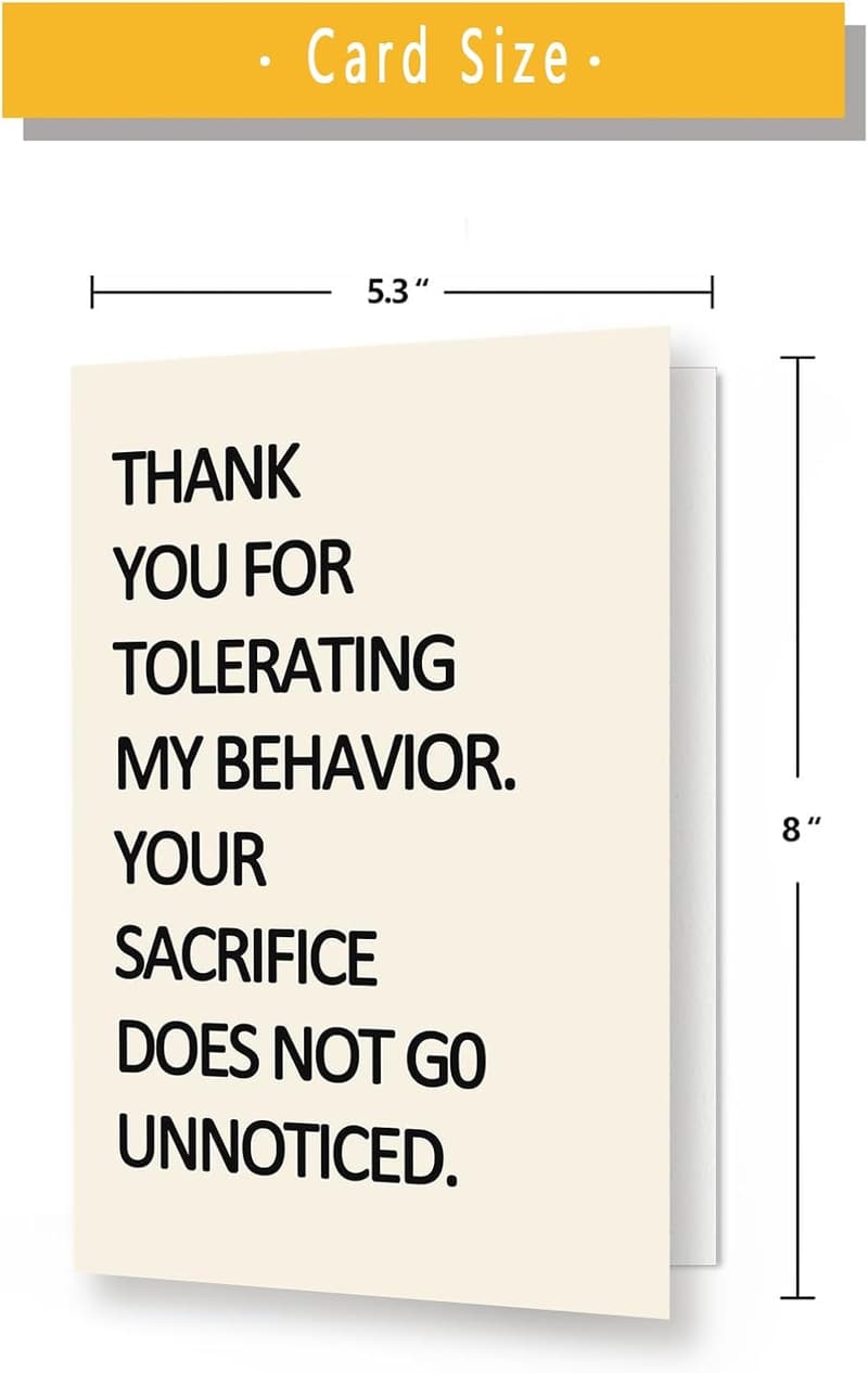 Apology Gift Card for Couples - Unique Love Apology Design