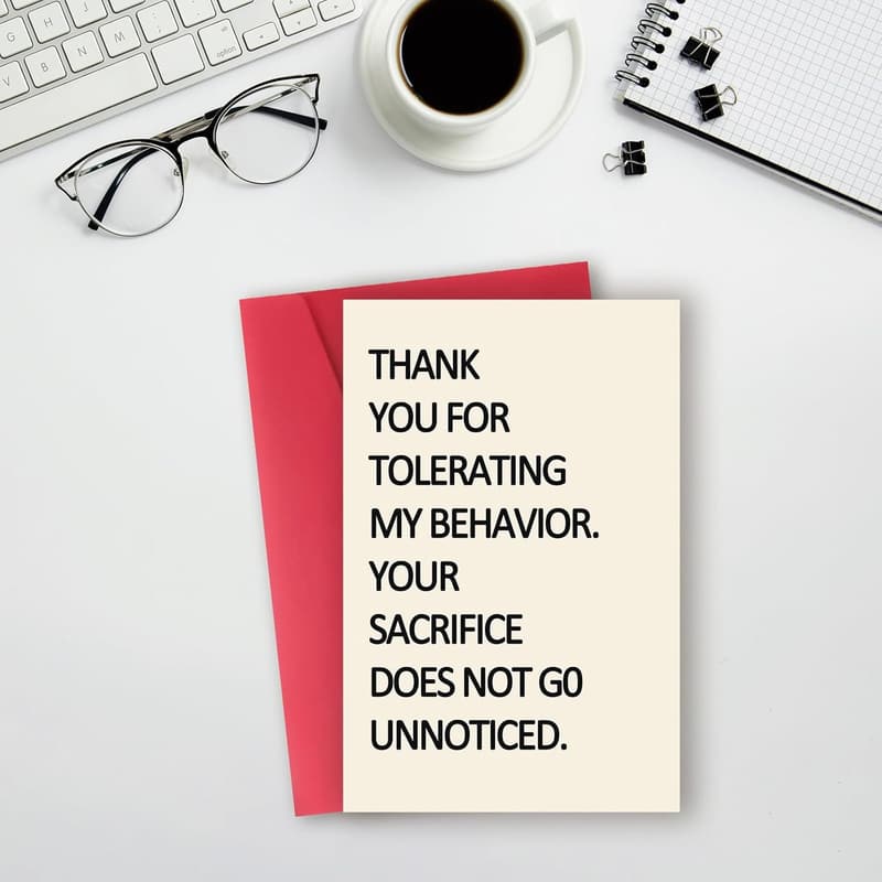 Apology Gift Card for Couples - Unique Love Apology Design