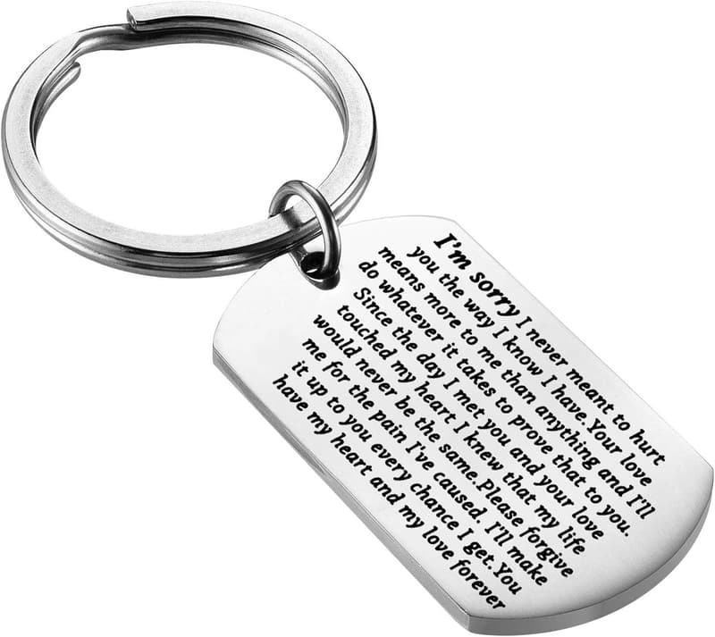 Apology Keychain Gift - 