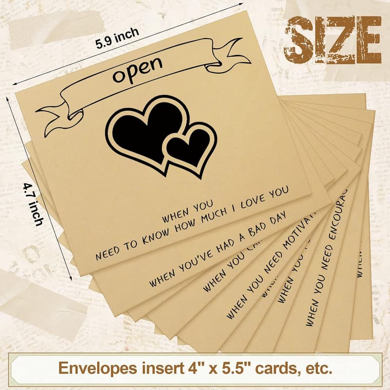 Open When Envelopes Set for Long Distance Relationships