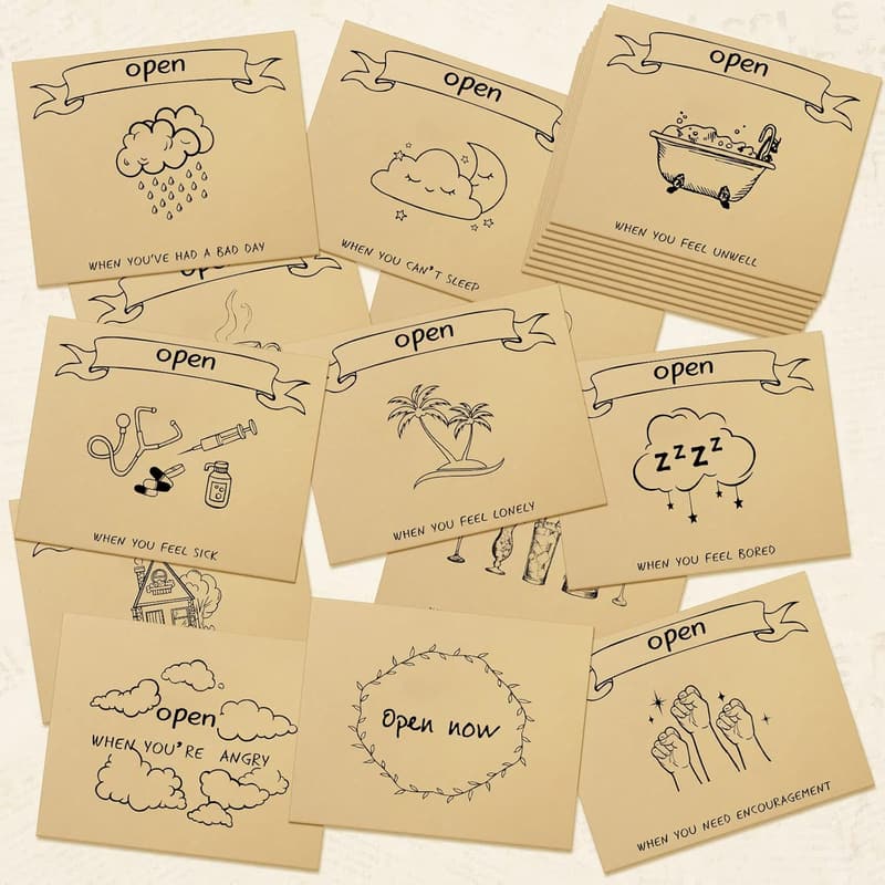 Open When Envelopes Set for Long Distance Relationships