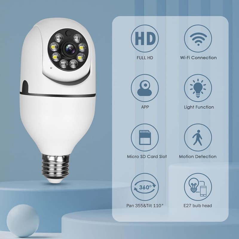 Outdoor HD Wireless Security Cameras with Two-Way Audio (2-Pack)