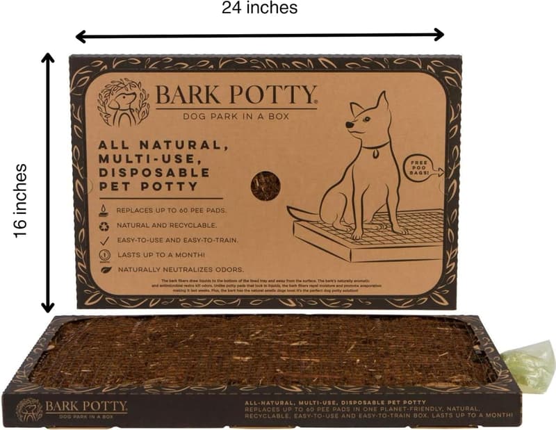 Multi-Use Disposable Dog Potty – Odor Neutralizing & Non-Leaking