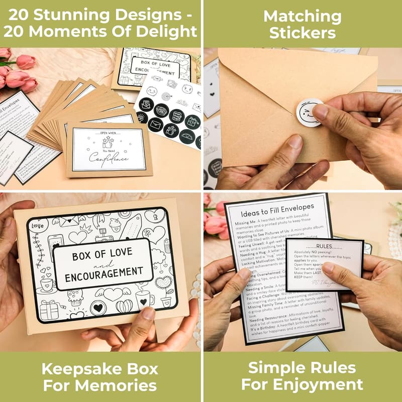 2025 Graduation Gift for Her - Open When Letter Kit