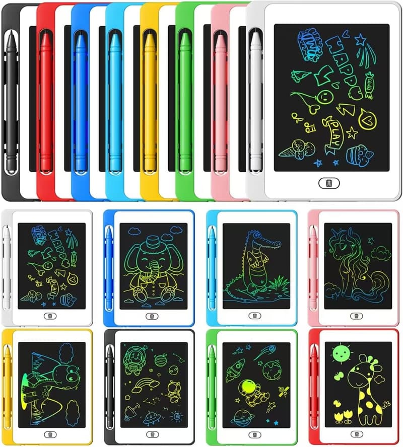 Colorful 6.5-Inch LCD Writing Tablet for Kids' Learning