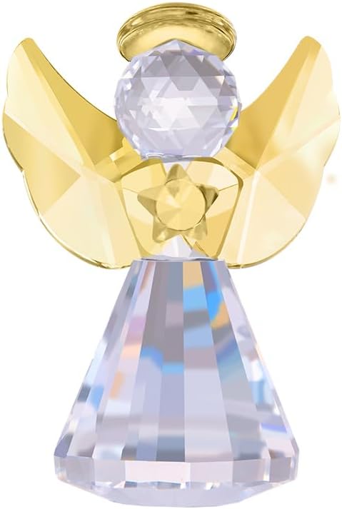 Christmas Crystal Angel Figurine Decorative Glass Ornament