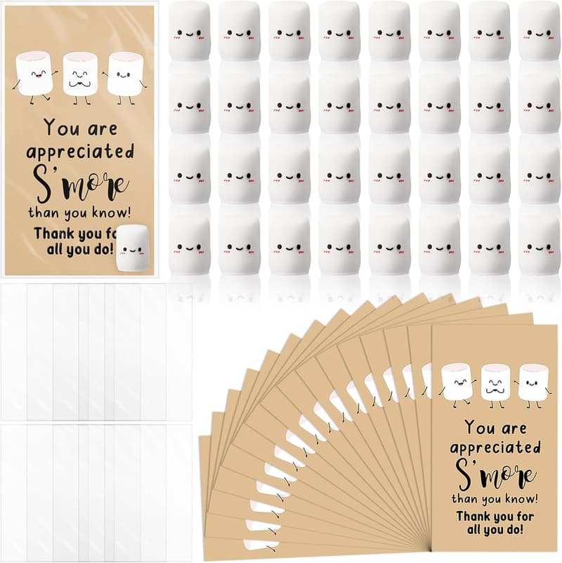 Employee Appreciation Mini Marshmallow S'mores Gift Sets