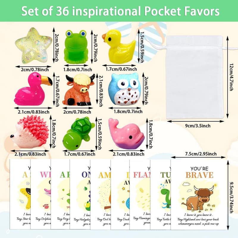 Mini Resin Coworker Appreciation Gifts – 36 Sets for Support