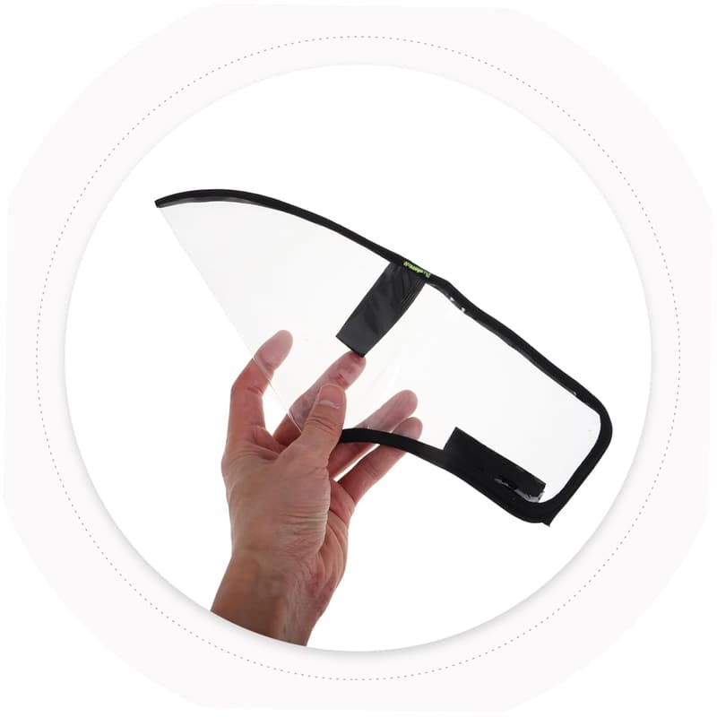 Breathable PVC Haircut Protector Shoes for Stylists