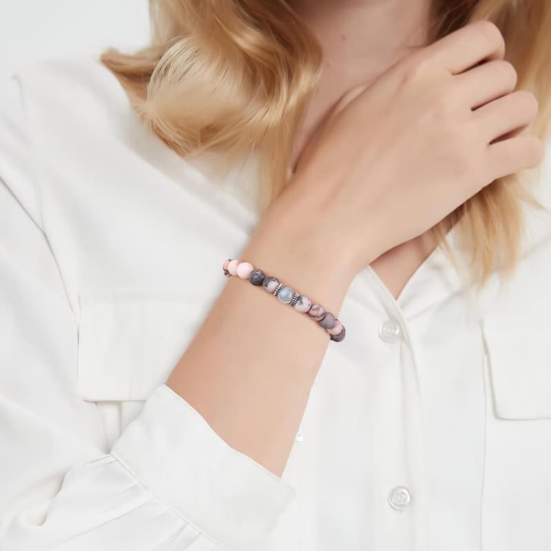 Moonstone Beaded Bracelets for Women - Love Gift