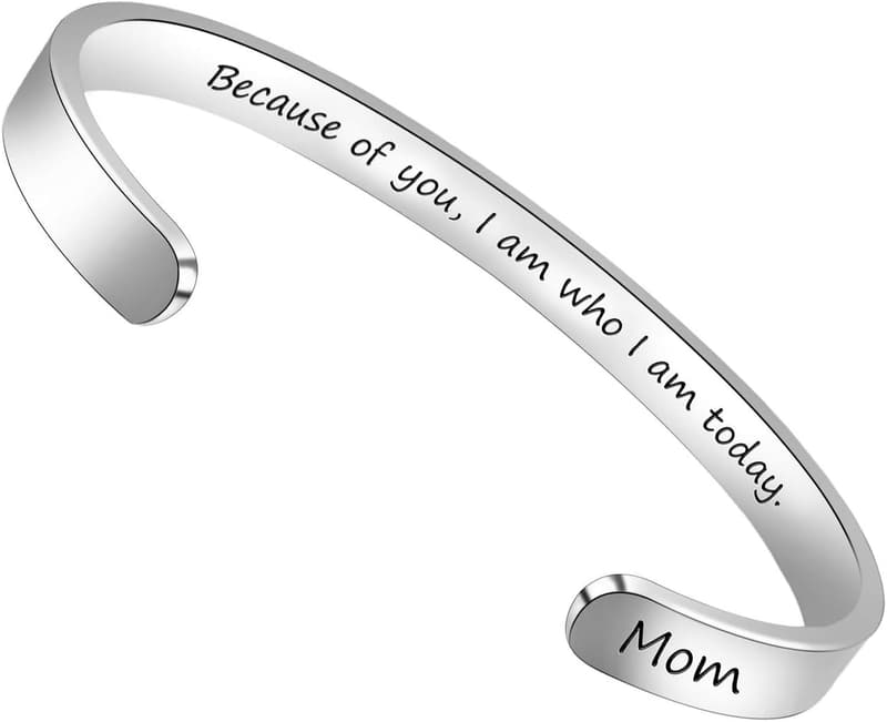 Inspirational Cuff Bracelet for Women - Mother's Day Gift