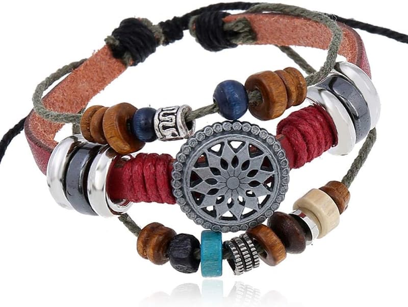 Vintage Bohemia Multilayer Beaded Bracelet for Men and Women