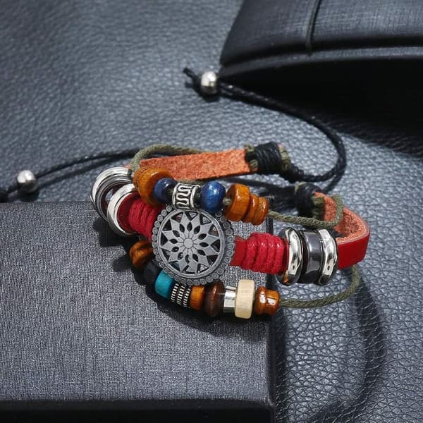 Vintage Bohemia Multilayer Beaded Bracelet for Men and Women