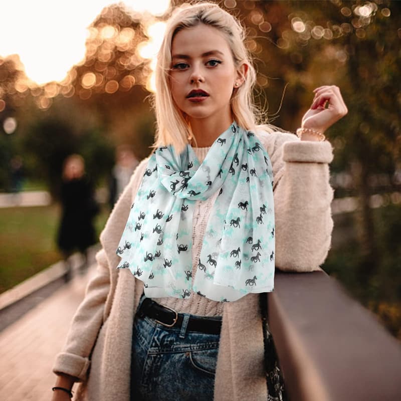 Lightweight Fashion Scarf for Women - Spring/Summer Wrap