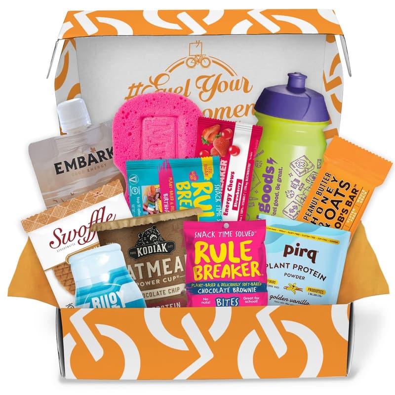 Cycling Gift Box for Men & Women - Premium Snacks & Accessories