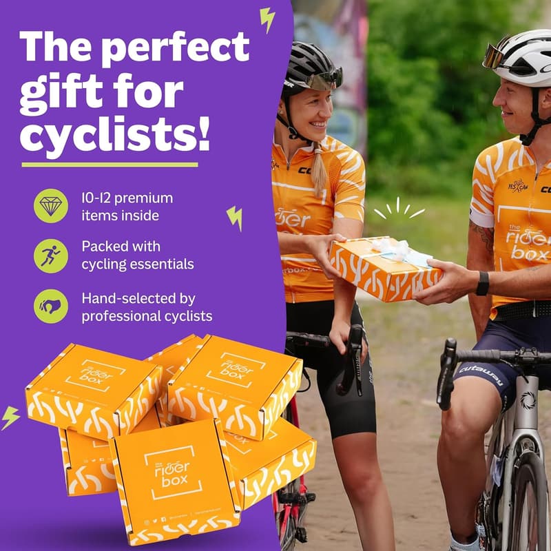 Cycling Gift Box for Men & Women - Premium Snacks & Accessories