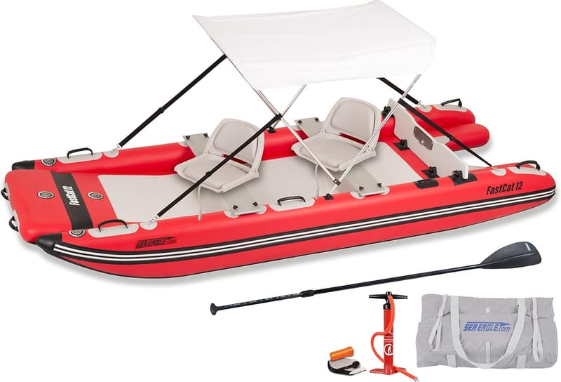 Sea Eagle FastCat Inflatable Catamaran for 2-4 People