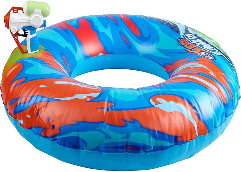 Inflatable Pool Float with Mega Water Blaster