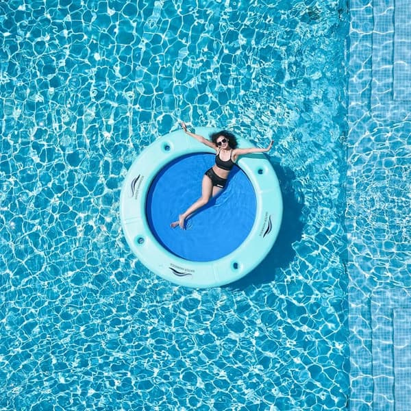 Heavy-Duty Inflatable Water Hammock for Summer Parties