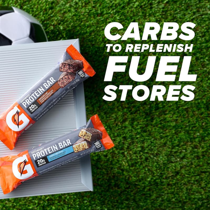 Chocolate Chip Whey Protein Bars - Pack of 12