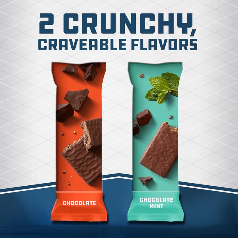 CLIF BUILDERS Protein Bars - Chocolate Mint & Flavor Variety Pack