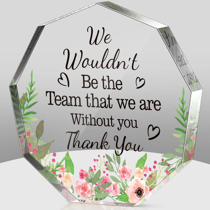 Graduation Desk Decor Gift for Women with Inspirational Quotes