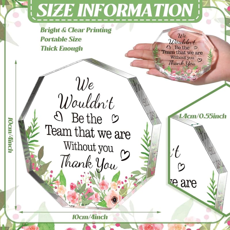 Graduation Desk Decor Gift for Women with Inspirational Quotes