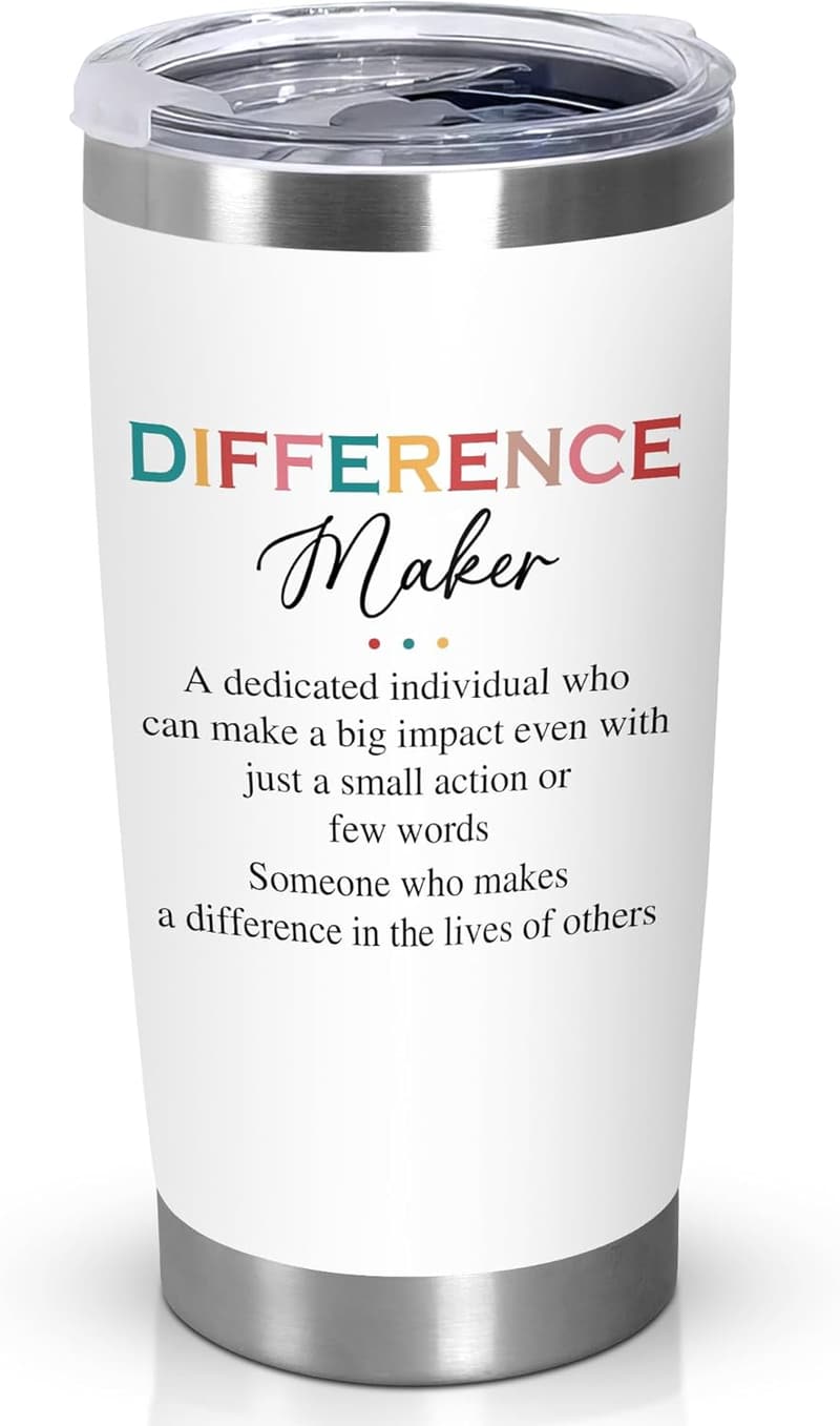 Teacher Appreciation 20 oz Insulated Coffee Tumbler for Women