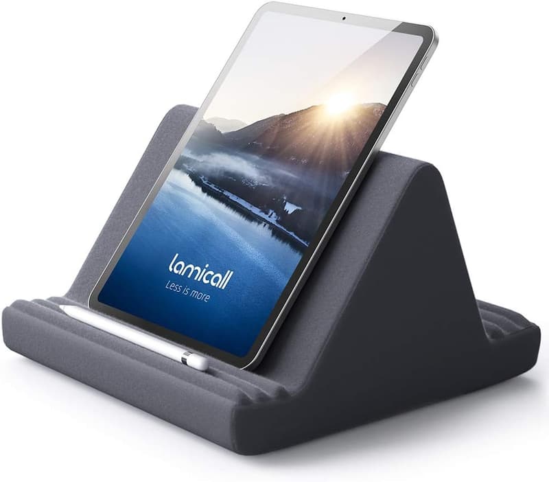 Tablet Pillow Stand Holder - Soft Pad for 4-13