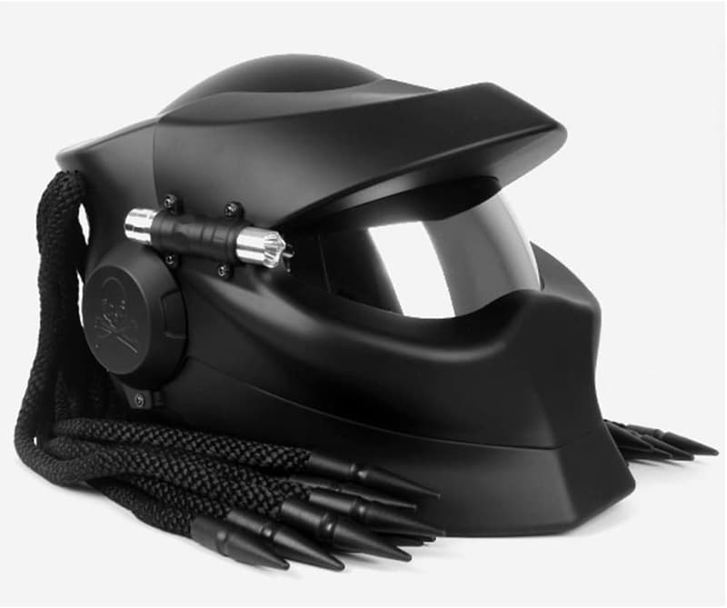 Unisex Revealable Lens Full Face Motorcycle Helmet