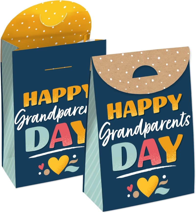 Happy Grandparents Day Favor Bags - Set of 12