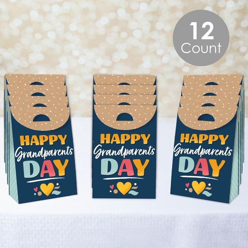 Happy Grandparents Day Favor Bags - Set of 12