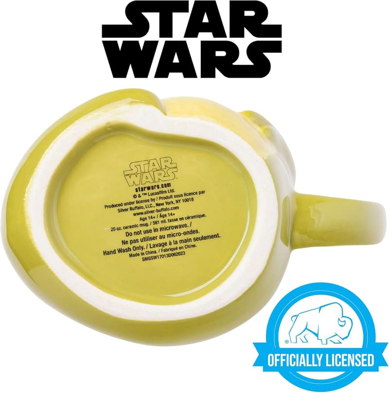 Star Wars Jabba the Hutt 3D Sculpted Mug, 20 oz